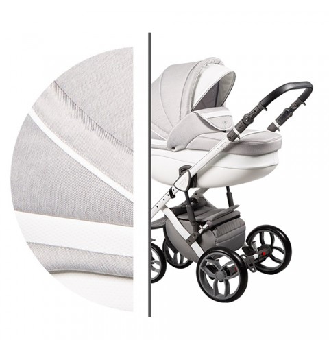 Baby Merc Faster - wózek wielofunkcyjny, zestaw 2w1 z opcją 3w1 i 4w1 | F/9C